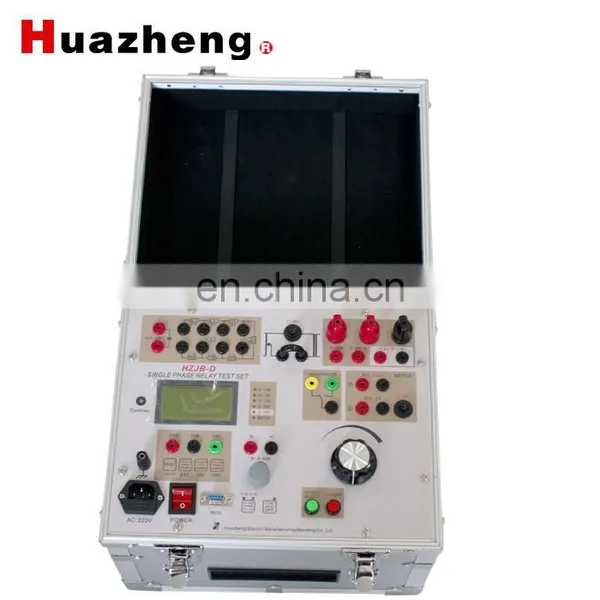 Current Relay Single Phase Secondary Injection Test Set / Relay Protection Tester photo-3