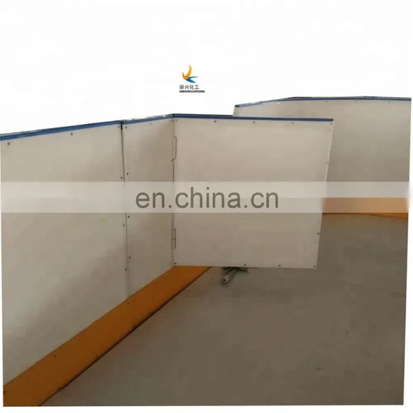 Uhmwpe Backyard Synthetic Ice Rink Hockey Shooting Pad Ice Rink Boards Walls Hockey Plastic Sheet Aluminium Profile photo-2