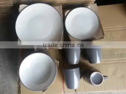 Stocked Color Glazed Dinner Sets photo-2