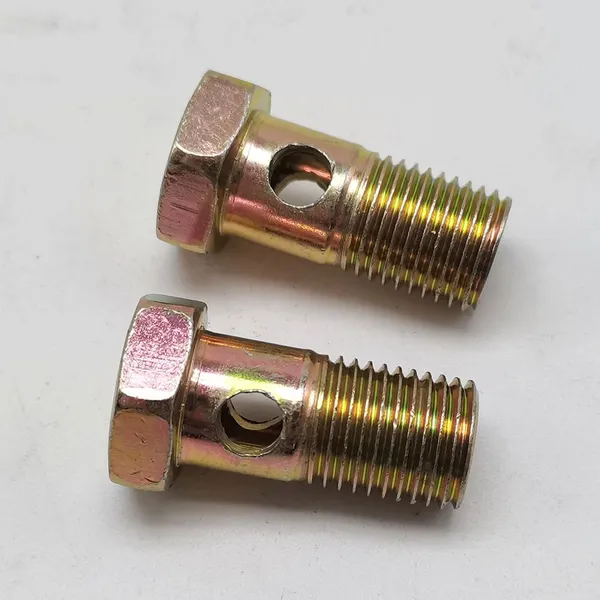 SYD-1164 Metric DIN7622 Hose Fitting Hydraulic Connector M22 Ball Head Banjo Bolt and Fittings photo-5