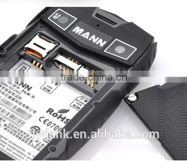 100% Original Mann Zug3 A18 Dual Core 4GB ROM Rugged IP68 Waterproof Mobile Phone photo-3