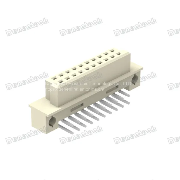 Denentech Dual Row Right Angle Female DIN41612 Connector photo-2