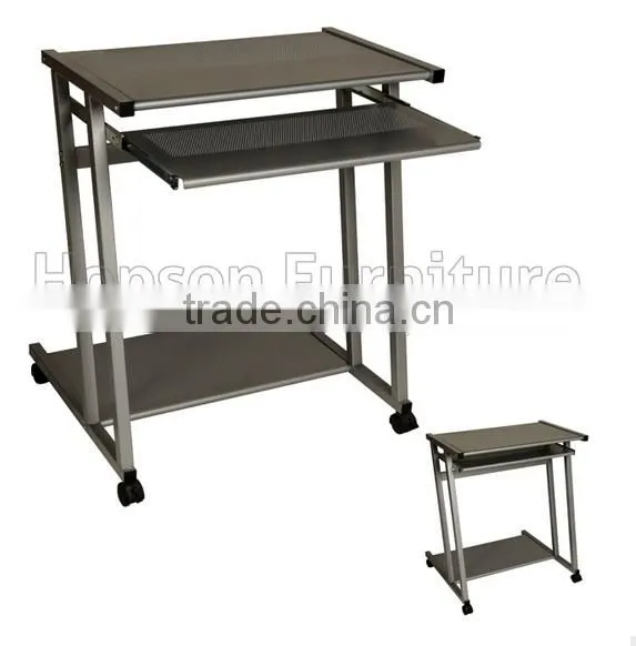 Oupusen Knock Down Metal Office Computer Desk photo-2