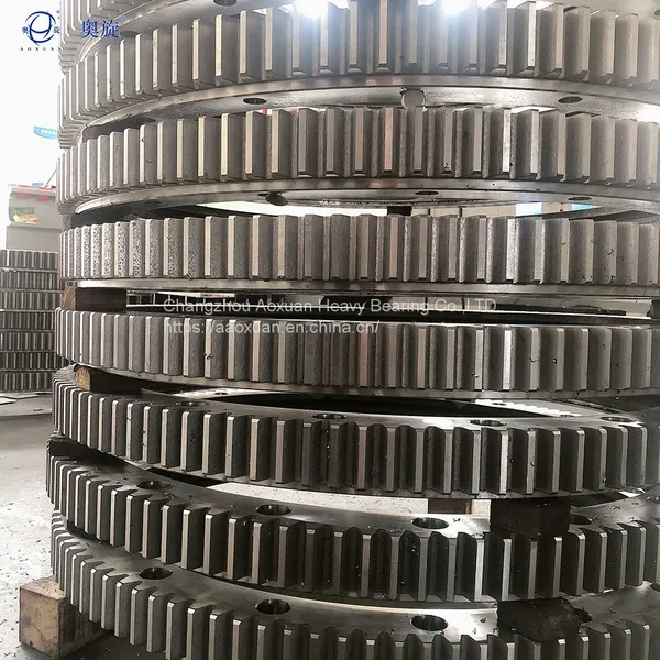 Aoxuan Slewing Ring For Spare Parts of XGMA LIUGONG LONKING YUCHAI Excavator's Bearings photo-2
