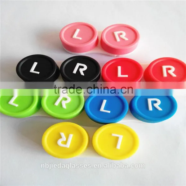 Colorful Big Eye Contact Lens Container