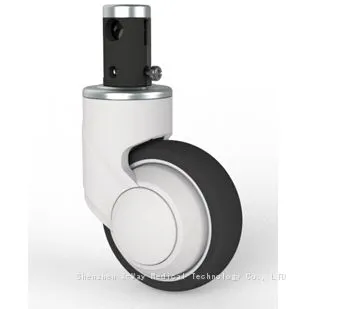 Heavy Duty Hospital Bed Caster Wheels, Medical Imaging Equipment and Vehicle Nylon Trolley Castor Wheel photo-5