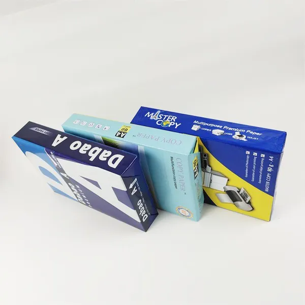 Best Quality Manufacturer 100% A4 Paper 70gsm 80gsm 500 Sheets Computer Printing Copy Paper for Office Use MAIL+daisy@sdzlzy.com
