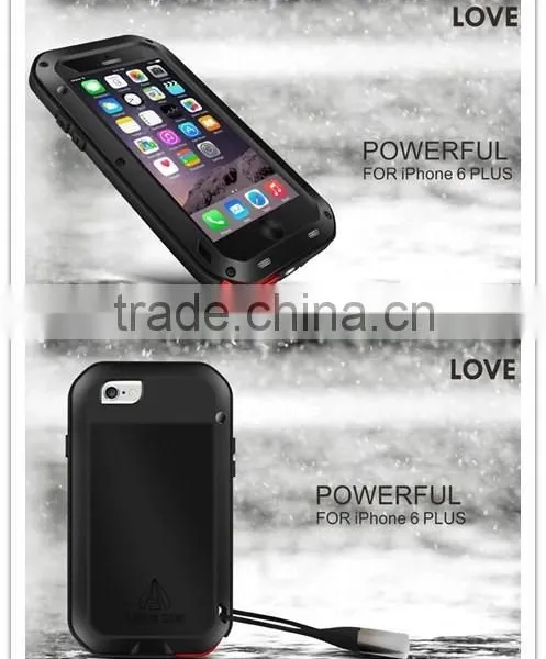 LOVE MEI Waterproof Dustproof Drop-proof Case Cover For Iphone and Samsung photo-3
