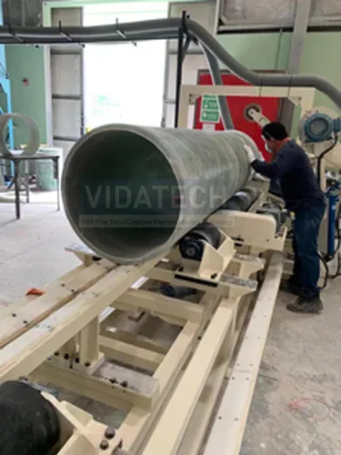 GRP Pipes Making Continuous Production Line photo-2