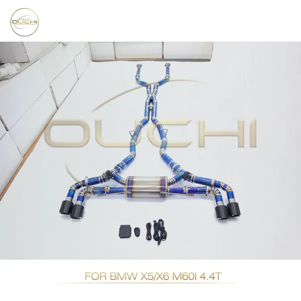 Exhaust Titanium Catback for BMW M8/ X3M X4M F97 F98/ X3M X4M F97 F98 Lci/ X5 X6 M60i Electronic Valve High-performance Automotive Exhaust Parts photo-5