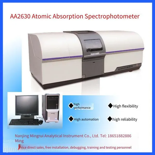 Supply of Solid - State Dye Atomic Absorption Spectrometer, Mingrui Aa2630 Type, Heavy Metal Detector for Dye Products photo-3