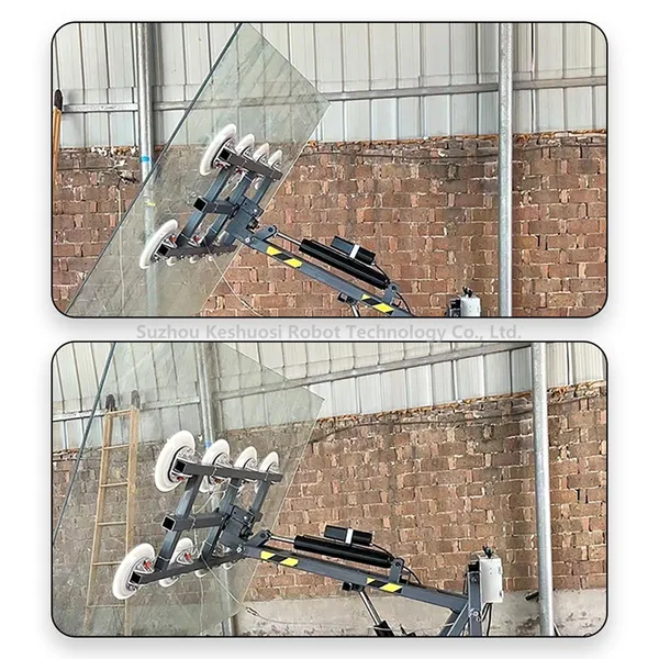 SOVE Large Glass Suction Cup Vehicle Mechanical Arm Electric Glass Suction Cup Handler Suction Cup Lifting System photo-4
