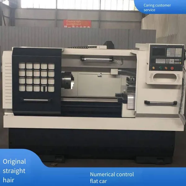 Ck6140 Cnc Lathe With High Precision Automatic Loading and Unloading Manipulator for Horizontal Machining photo-4