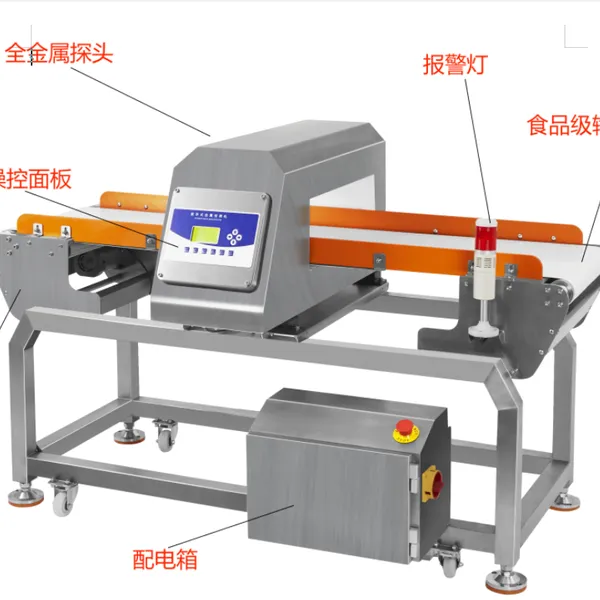 SG-M150 Automatic Metal Detector with Product Effect Learning 100 Product Data Storage Auto Phase Tracking