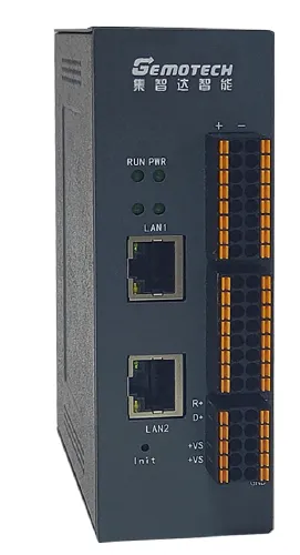 Gemotech R-8618 16-channel dual Ethernet thermocouple/analog acquisition module