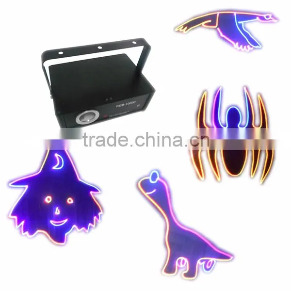 3W High Power High Beam RGB Color Animal Projector Laser Light photo-5