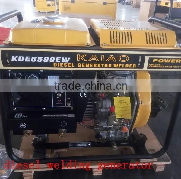 DC 160A Double Use 2KW Diesel Welder Generator Key Start (KDE6500EW) photo-3