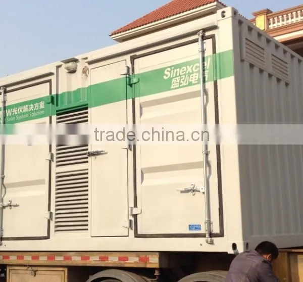 Sandwich Panel Steel Structure Solar Power Container Home photo-2