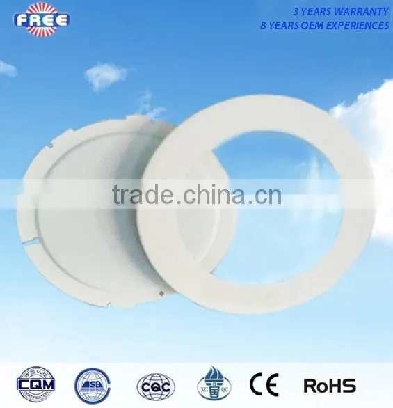 9w 5 Inch Aluminum Alloy Round Led Panel Light Housing Interior Lighting