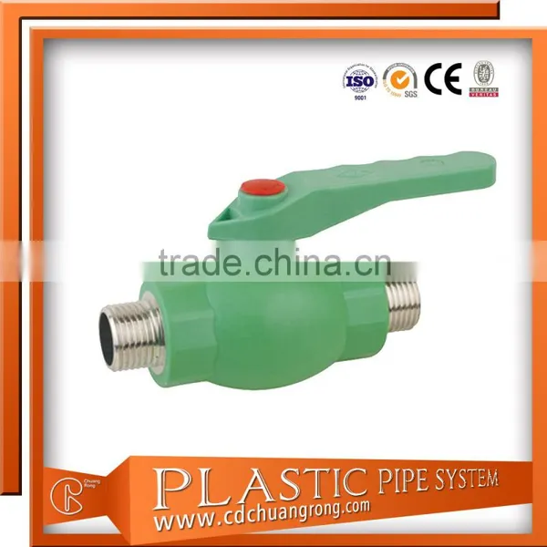 Brass Ppr Inserts Ppr Ball Valve Fittings photo-4