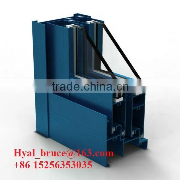 High Quality Surface Treatment Aluminum Profile for Windows and Doors photo-2