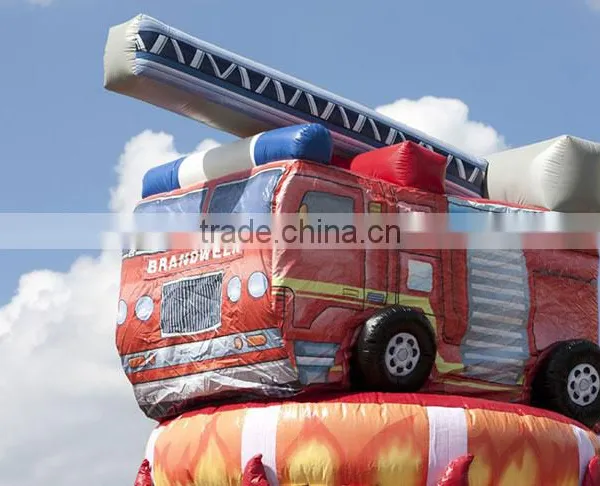 Hot Sale Inflatable Rock Climbing Wall Climbing Tower Fire Truck Inflatable Climbing Wall Supplier's Choice photo-6