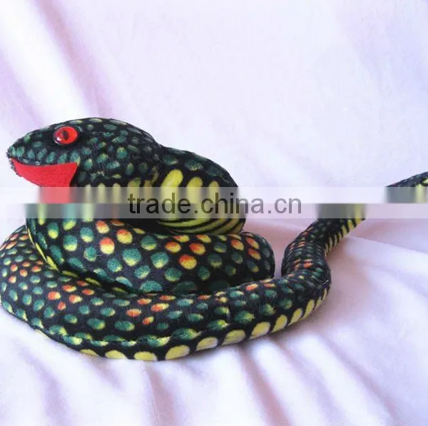 2014 Newest Fashion Realistic Plush Toy Snake