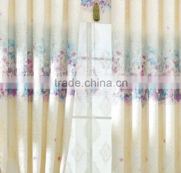 European High-grade Jacquard Polyester Curtain photo-2