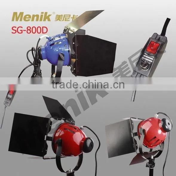 SG 800w Red Head Focus Light,halogen Continous Light,photo Vedio Light photo-2