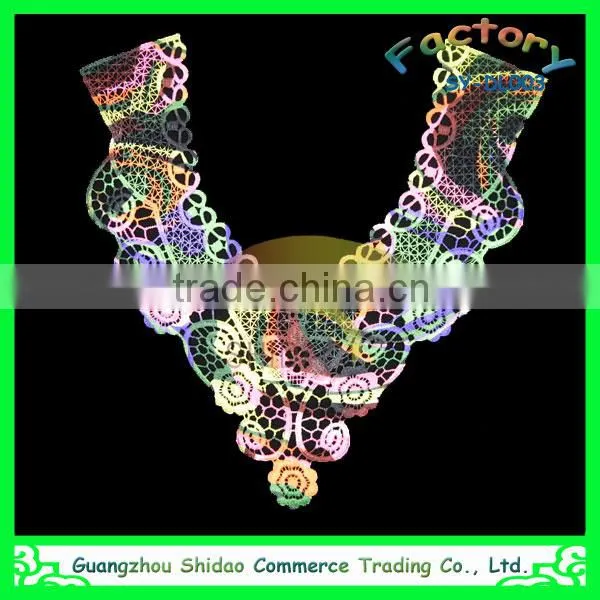 2016 Hot Sale Wholesale African Dubai 3D Flower Lace Fabric for Weeding Dress photo-4