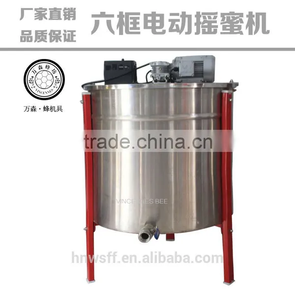 6frame of Manual or Electric Honey Extractor Machine in China photo-3