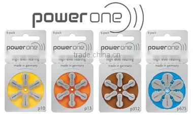 Power One Hearing Aid Battery Hottest Selling Zinc Air Hearing Aid Battery photo-3