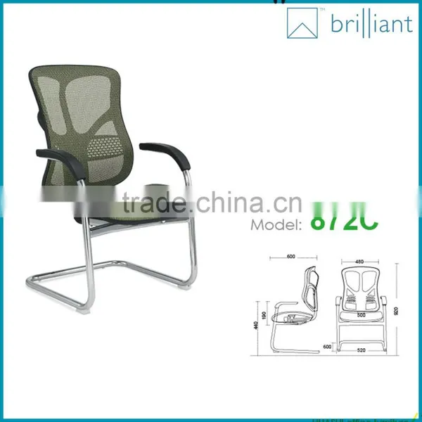 872C Mid Back Mesh Office Chair for Meeting Room Meeting Chair photo-5