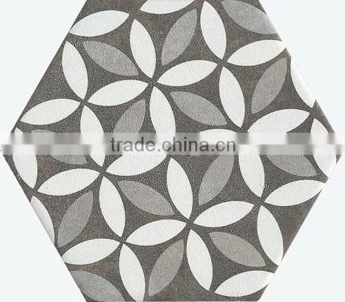 Hexagon Ceramic Tile 115*200*230mm 3D Wall Papers Design /hexagon Tiles /floor Tiles photo-4