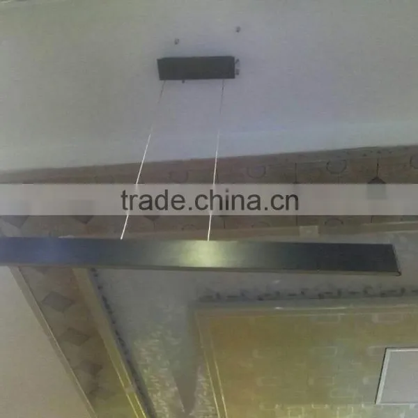 30w Black 3000k Warm White 1000mm Slim Pendant Linear photo-2