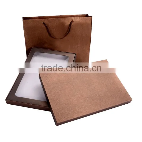 New Design Cusmetic Paper Gift Box Packaging With Clear Window. photo-6