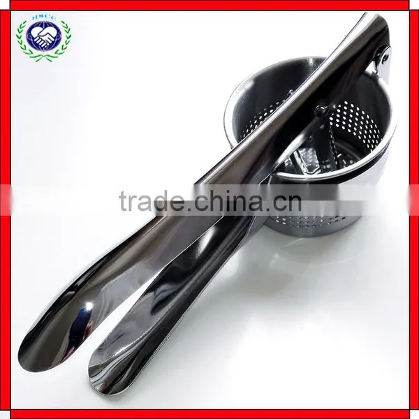 Top Rated Premium Stainless Steel Baby Food Strainer Potato Masher photo-6