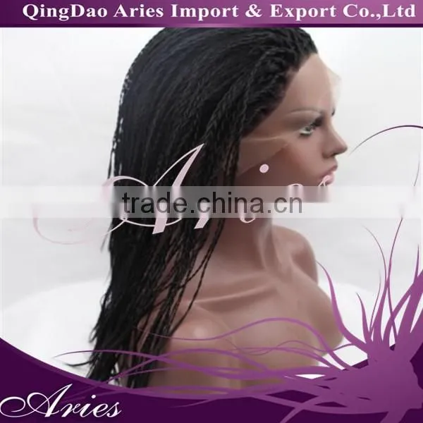 Micro Braided Lace Front Wigs for Black Women photo-3