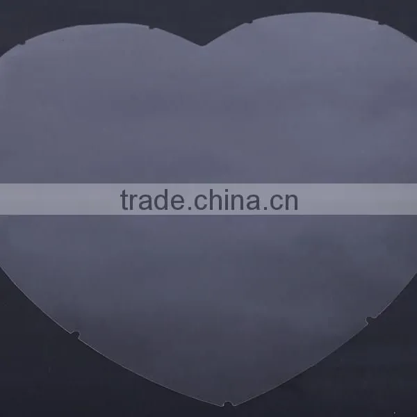 Heart Shape Clear Polystyrene/Polystyrene Sheet for Photo Frame photo-2
