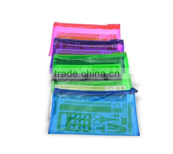 Hot Selling Clear PVC Pencil Packing Bag With Zipper photo-3