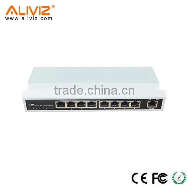 8CH 1000M PoE Switch