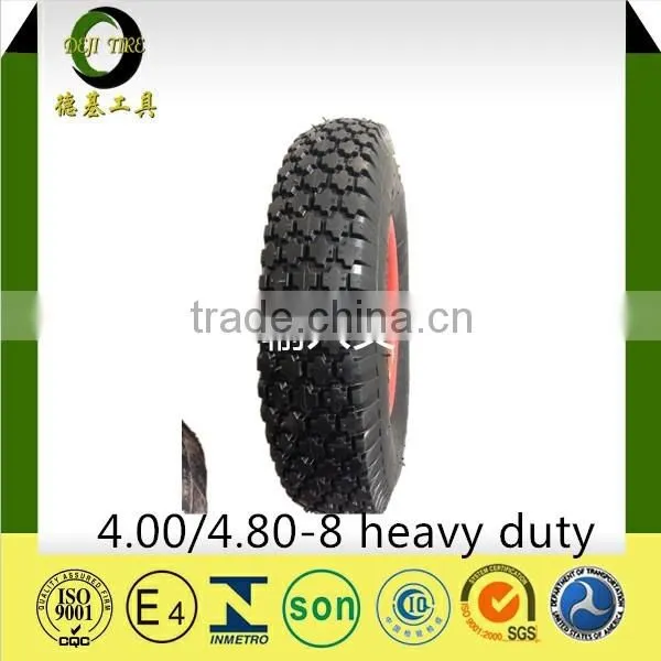 4.00-8 2PR 4PR HIGH QUALITY CHEAP PRICE AIR WHEEL WITH BIG BEARING photo-4