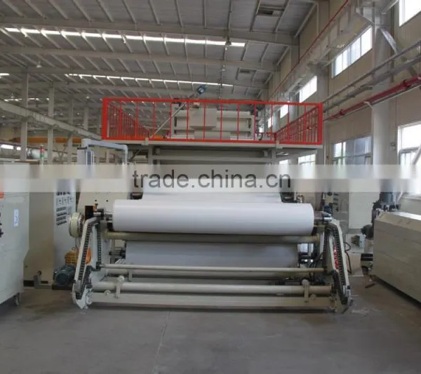 Non-asphalt High Polymer Self Adhesive Waterproof Membrane Coating Making Machine photo-3