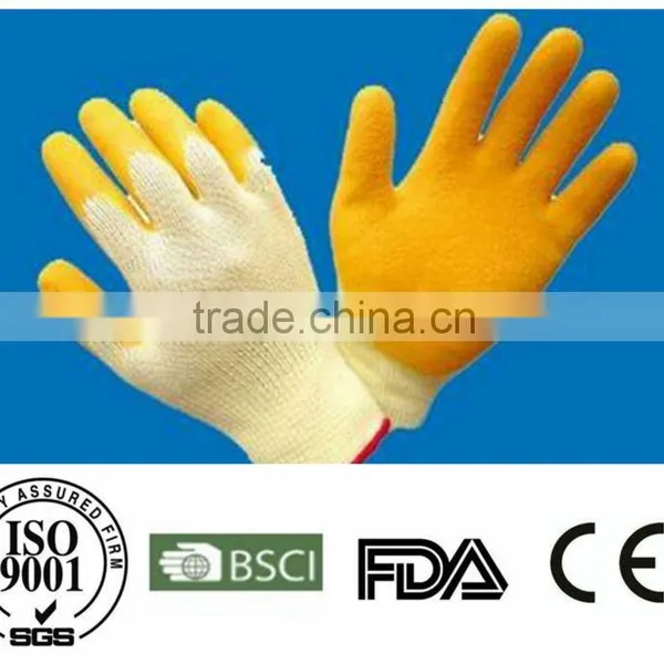Latex Coated and Wholesale Cheap Working Glove
