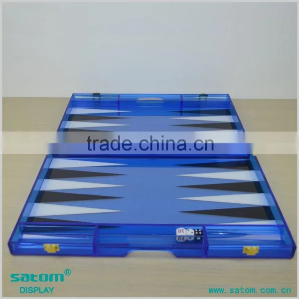 2016 Guangzhou Folding Chess Board With Lucite Backgammon Board photo-5