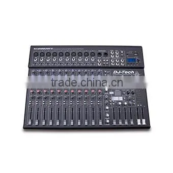 DJ Mixer SLM -1802 UFX PROFESSIONAL Studio Mixers Analog Reverb Effects for Mic / AUX Audio Mixer photo-2