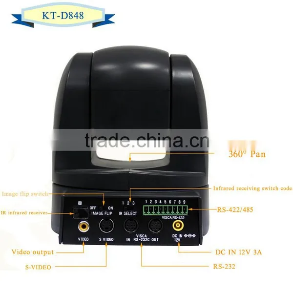 Desktop and Ceiling Mount 550TVL KT-D848 Ptz Camera System photo-2
