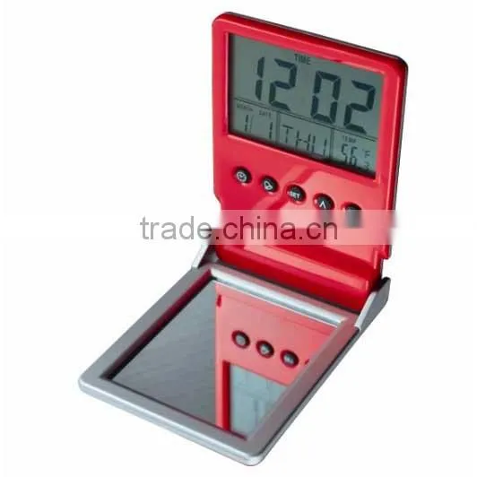Mirror LCD Clock
