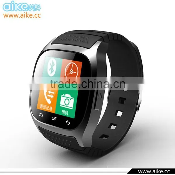 Fashion Sport Bluetooth Smart Watch M26 Wristwatch With Pedometer Music Player Message & Call Reminder for Ios Android Phone photo-2