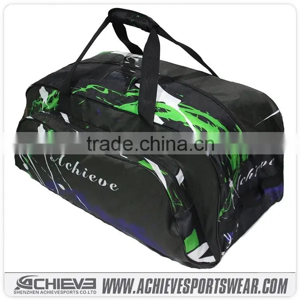 Custom Made Young Sports Travel Bag, Ice Hockey Bag